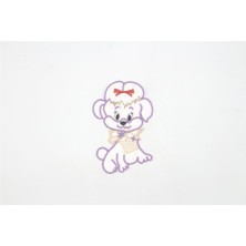 Gül Model 5 Bebek Aplik - Std Mor