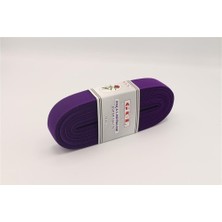 Gül Renkli Lastik 3 cm - 10 mt Mor