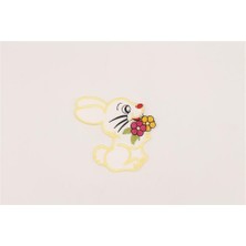 Gül Model 4 Bebek Aplik - Std Sarı