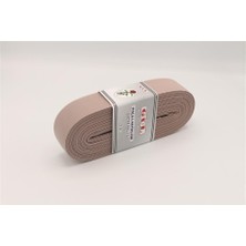 Gül Renkli Lastik 4 cm - 10 mt Pudra