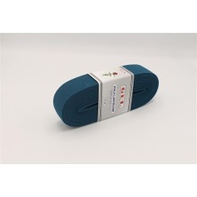 Gül Renkli Lastik 4 cm - 10 mt Petrol Mavi