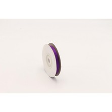 Gül Organze Kurdele Mor 6mm