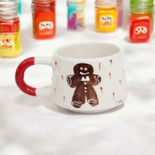 İlbay Çini Takı Ilbay Seramik Kupa Mug Klasik Kurabiye