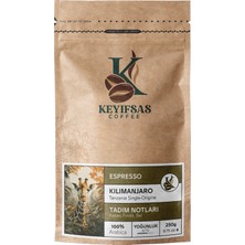 Keyifsas Coffee Tanzanya Kilimanjaro Espresso Kahvesi 250 gr