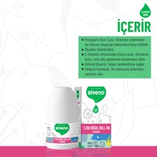 Siveno %100 Doğal Roll-On Kadın Deodorant Bitkisel Leke Bırakmayan Vegan 50 ml