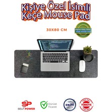 Byars Bilişim Byars-Üstü Düzenleyici Şık Görünümlü Mouse Pad Antrasit 30X80 Cm-Byars