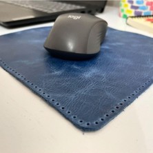 Byars Bilişim Byars-Deri Mausepad, 20*20CM Crazy Gerçek Deri Mouse Pad, 1 Adet Oyuncu Gamepad-Byars