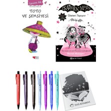 Isadora Moon 9 Gösteri Yapıyor ve Toto ve Şemsiyesi 2'li Set - Kalem