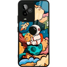 S-Case Gm 24 Pro Baby Astronaut Tasarımlı Glossy Telefon Kılıfı