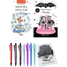 Isadora Moon 9 Gösteri Yapıyor ve Domates Saçlı Kız 2'li Set - Kalem