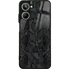 S-Case Oppo Realme 10 Yılan Derisi Tasarımlı Glossy Telefon Kılıfı