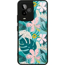 S-Case Gm 24 Pro Yaprak Sanatı Tasarımlı Glossy Telefon Kılıfı