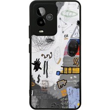 S-Case Gm 24 Pro Matematik Tahtası Tasarımlı Glossy Telefon Kılıfı