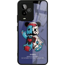 S-Case Gm 24 Pro Kaws Bear Tasarımlı Glossy Telefon Kılıfı