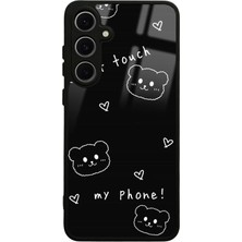 S-Case Samsung S24 Fe Don't Touch Tasarımlı Glossy Telefon Kılıfı