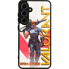 S-Case Samsung S24 Fe Valorant Brimstone Tasarımlı Glossy Telefon Kılıfı