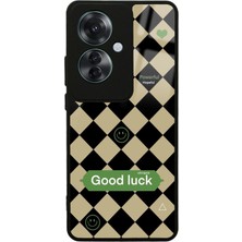 S-Case Oppo Reno 11F 5g Good Luck Tasarımlı Glossy Telefon Kılıfı