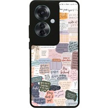 S-Case Oppo Reno 11F 5g Nude Message Tasarımlı Glossy Telefon Kılıfı