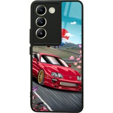 S-Case Vivo V30 Lite Supra Tasarımlı Glossy Telefon Kılıfı