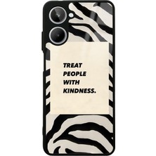 S-Case Oppo Realme 10 Zebra Motto Tasarımlı Glossy Telefon Kılıfı