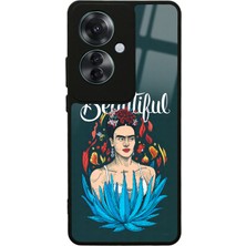 S-Case Oppo Reno 11F 5g Beautiful Frida Kahlo Tasarımlı Glossy Telefon Kılıfı