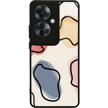 S-Case Oppo Reno 11F 5g Nude Milky Tasarımlı Glossy Telefon Kılıfı