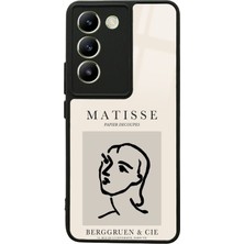 S-Case Vivo V30 Lite Matisse Papier Tasarımlı Glossy Telefon Kılıfı