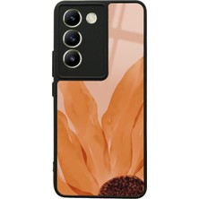 S-Case Vivo V30 Lite Watercolor Sun Tasarımlı Glossy Telefon Kılıfı