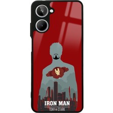 S-Case Oppo Realme 10 Tony Stark Tasarımlı Glossy Telefon Kılıfı