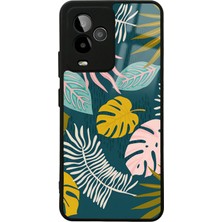 S-Case Gm 24 Pro Color Leaf Tasarımlı Glossy Telefon Kılıfı