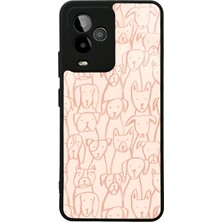 S-Case Gm 24 Pro Pink Dog Tasarımlı Glossy Telefon Kılıfı