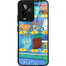 S-Case Gm 24 Pro Push Tasarımlı Glossy Telefon Kılıfı