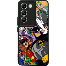 S-Case Vivo V30 Lite Dc Comics Tasarımlı Glossy Telefon Kılıfı