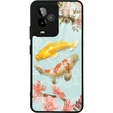 S-Case Gm 24 Pro Koi Balığı Tasarımlı Glossy Telefon Kılıfı