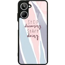 S-Case Oppo Realme 10 Start Doing Tasarımlı Glossy Telefon Kılıfı