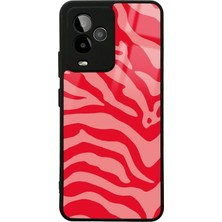 S-Case Gm 24 Pro Red Zebra Tasarımlı Glossy Telefon Kılıfı
