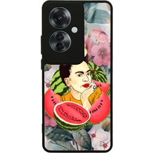 S-Case Oppo Reno 11F 5g Frida Kahlo Tasarımlı Glossy Telefon Kılıfı