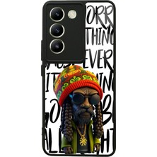 S-Case Vivo V30 Lite Bob Marley Tasarımlı Glossy Telefon Kılıfı