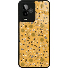 S-Case Gm 24 Pro Sarı Bindanlı Tasarımlı Glossy Telefon Kılıfı