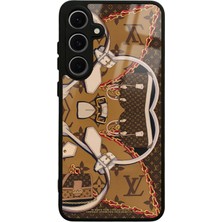 S-Case Samsung S24 Fe Çanta Tasarımlı Glossy Telefon Kılıfı