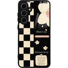 S-Case Samsung S24 Fe Don't Ery Tasarımlı Glossy Telefon Kılıfı