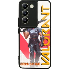 S-Case Vivo V30 Lite Valorant Brimstone Tasarımlı Glossy Telefon Kılıfı