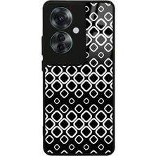 S-Case Oppo Reno 11F 5g Dörtgen Tasarımlı Glossy Telefon Kılıfı