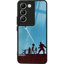 S-Case Vivo V30 Lite Avengers Tasarımlı Glossy Telefon Kılıfı