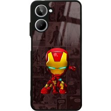S-Case Oppo Realme 10 Iron Man Tasarımlı Glossy Telefon Kılıfı