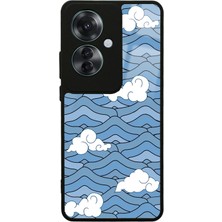 S-Case Oppo Reno 11F 5g Sea Cloud Tasarımlı Glossy Telefon Kılıfı
