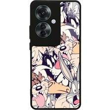 S-Case Oppo Reno 11F 5g Disney Character Tasarımlı Glossy Telefon Kılıfı