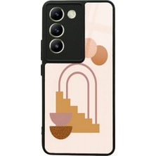 S-Case Vivo V30 Lite Nude Stairs Tasarımlı Glossy Telefon Kılıfı