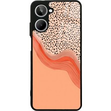 S-Case Oppo Realme 10 Nude Benekli Tasarımlı Glossy Telefon Kılıfı