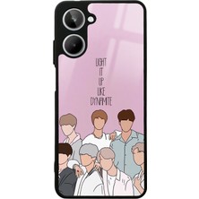 S-Case Oppo Realme 10 Bts K-Pop Tasarımlı Glossy Telefon Kılıfı